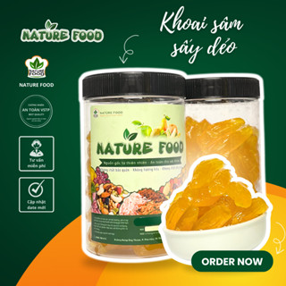 [HỘP 500GR] KHOAI LANG SÂM SẤY DẺO NGỌT NATURE FOOD