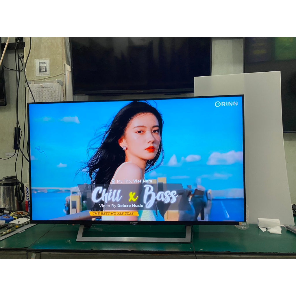 Tivi sony 49 inch smart wifi không dây nguyên zin mạng nhanh