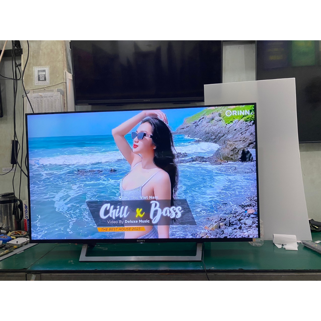 Tivi sony 49 inch smart wifi không dây nguyên zin mạng nhanh