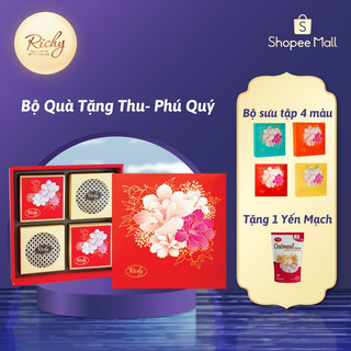 Bánh trung thu Richy hộp Phú Quý 4 bánh