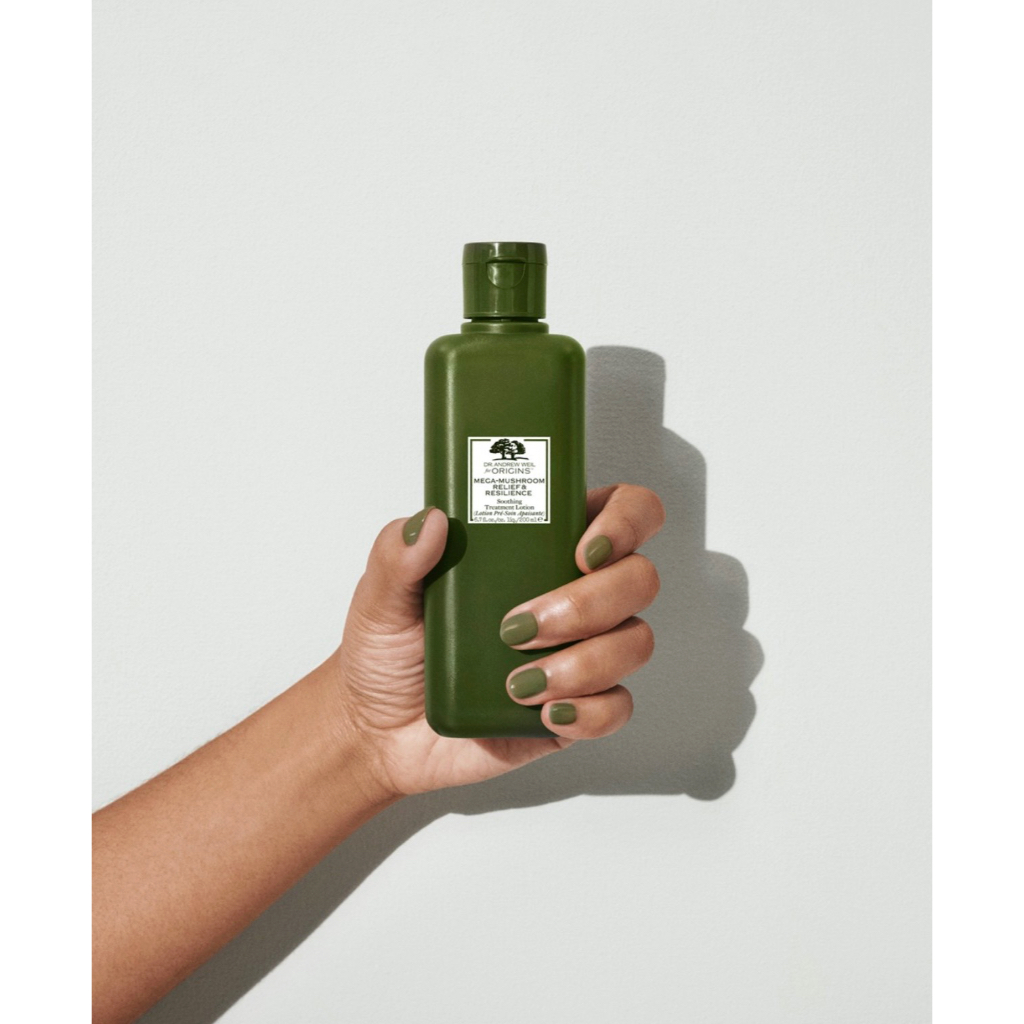 Lotion nấm Origins MEGA MUSHROOM Relief & Resilience Soothing Treatment Lotion