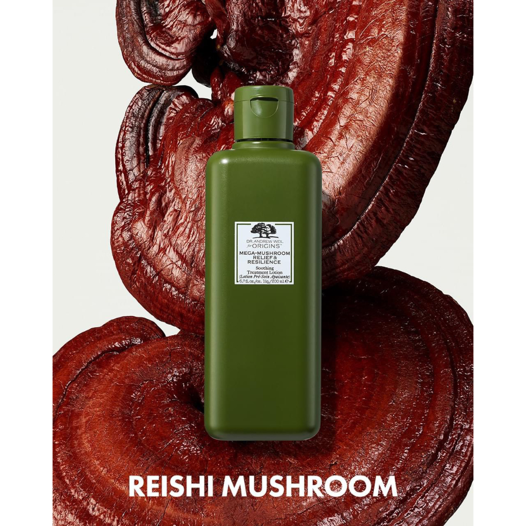 Lotion nấm Origins MEGA MUSHROOM Relief & Resilience Soothing Treatment Lotion