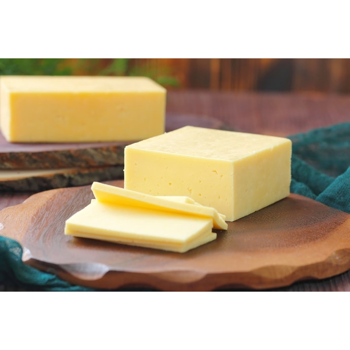 500g Phô mai Cheddar Cao Cấp , thơm ngon béo mịn dạng khối
