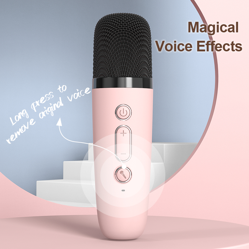 Bộ Loa bluetooth mini karaoke kèm mic KOLEAD P2 Không dây Bass cực mạnh, hỗ trợ kết nối thẻ nhớ, jack 3.5mm