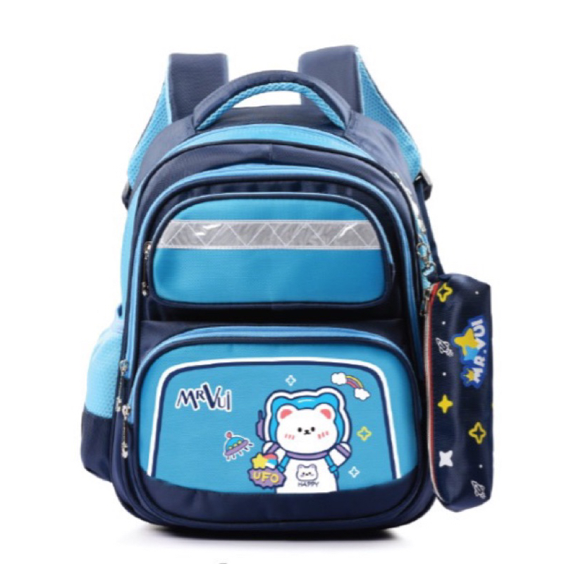 Balo học sinh Mr Vui 870 cho bé trai và bé gái đi học lớp 1 lớp 2