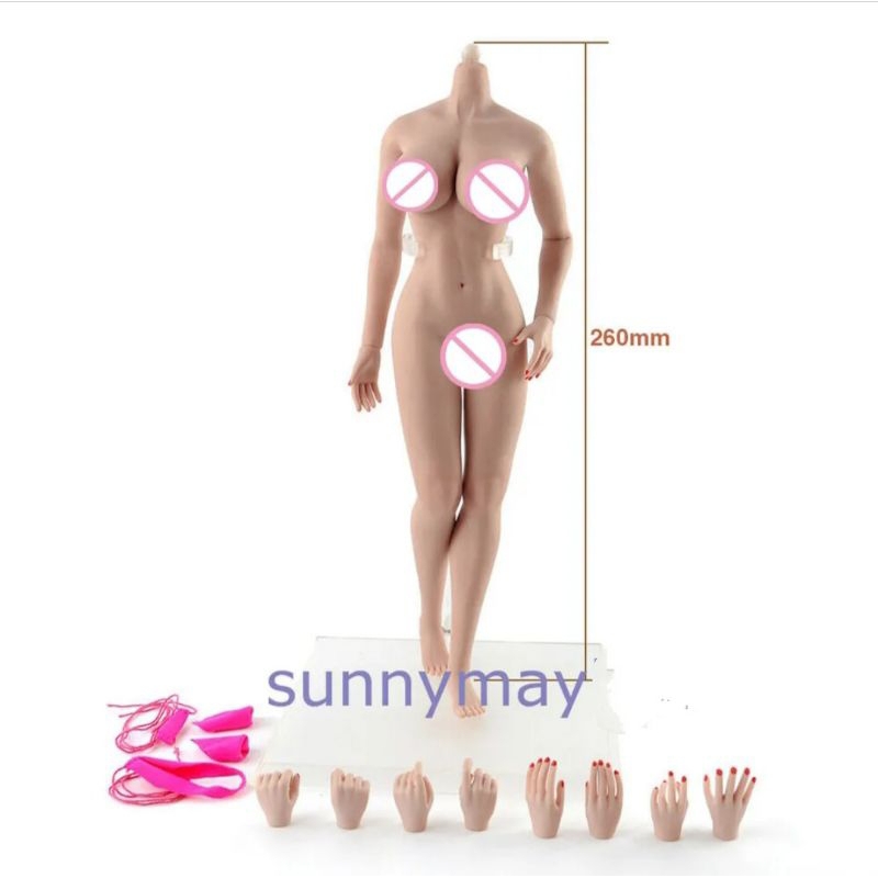 Mô hình cơ thể người  mẫu 1/6 , tạo được mọi tư thế linh hoạt , da silicon, chân liền ,khung thép.