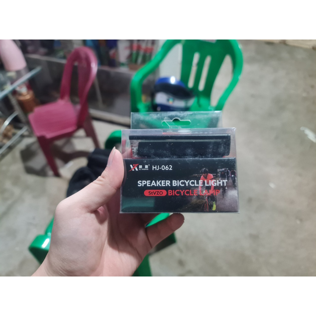 Đèn Còi Xe Đạp HJ062, Chống Nước Led Siêu Sáng, sạc USB