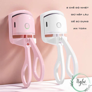  Máy Bấm Mi Điện Thông Minh Uốn Mi Cong Tự Nhiên Nhỏ Gọn Cầm Tay 2 Cấp Độ Nhiệt Kèm Sạc USB 