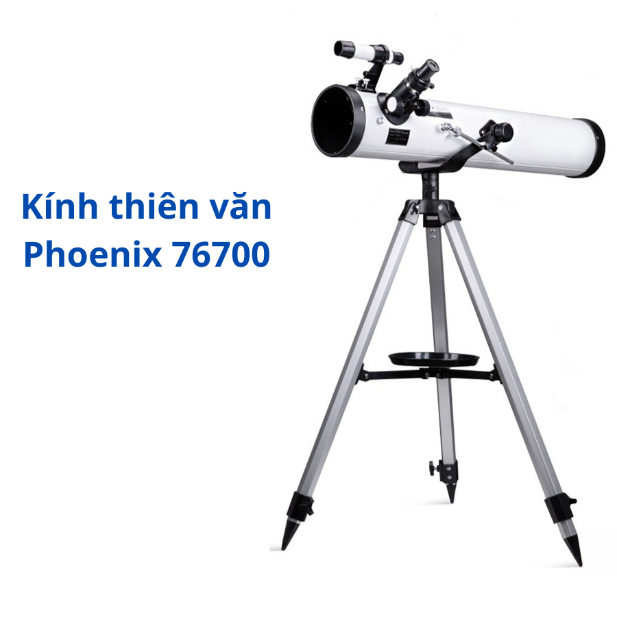 Kính thiên văn Phoenix Telescope 76700 (F70076) lần ngắm trăng sao, quan sát bầu trời, nguyệt thực thích hợ