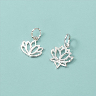 [S925] Charm bạc treo hoa sen - MH162 MOCHUONG JEWELRY