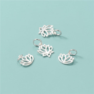 [S925] Charm bạc treo hoa sen - MH162 MOCHUONG JEWELRY