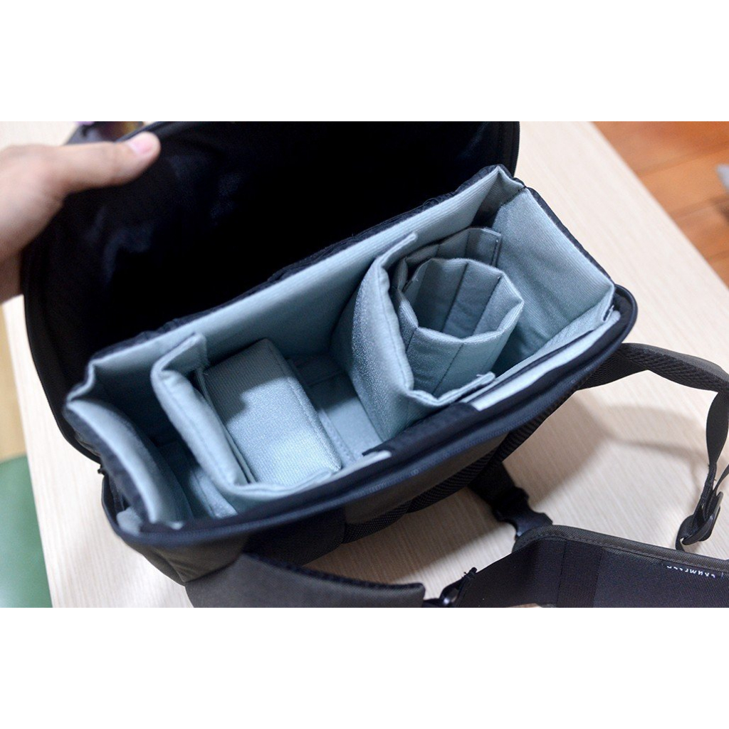 Túi chụp hình đeo chéo - đeo 1 quai đựng máy ảnh crumpler sling M