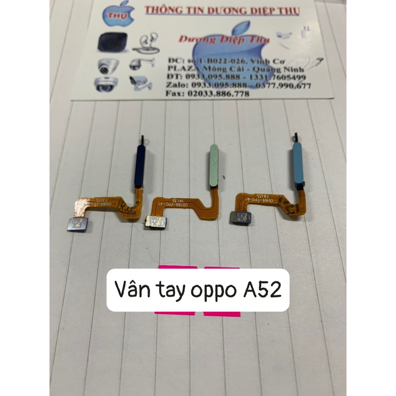 cáp nút nguồn- Vân tay Oppo A52