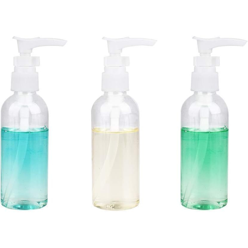 Chai Chiết Nhựa PET Dạng Vòi Nhấn Có Van Khoá, Chai Chiết Mỹ Phẩm, Dung Dịch, Dầu Gội Sữa Tắm Dễ Dàng Dung Tích 50/100ML