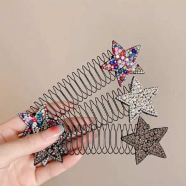 Sét 3 xược cài tóc người lớn hình ngôi sao