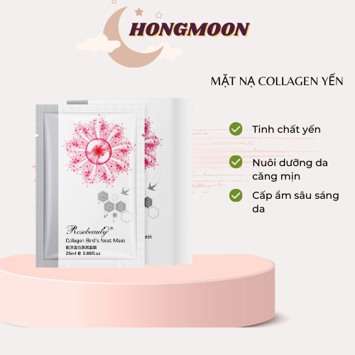 Mặt nạ collagen Yến Rose Beauty