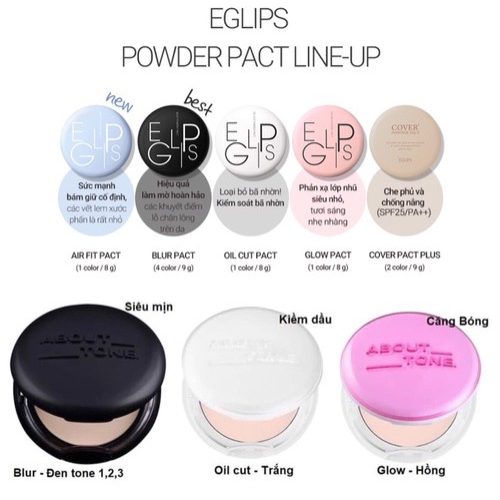 Phấn phủ Eglips Powder Pact