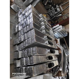 Hộp gió điều hòa kt 1160x110 trổ 1 lỗ D200 lắp cửa 1200x150 (bọc bảo ôn PE)