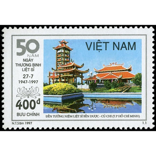 Tem sưu tập Việt Nam MS 760 Kỷ niệm 50 năm ngày thương binh liệt sỹ 1997