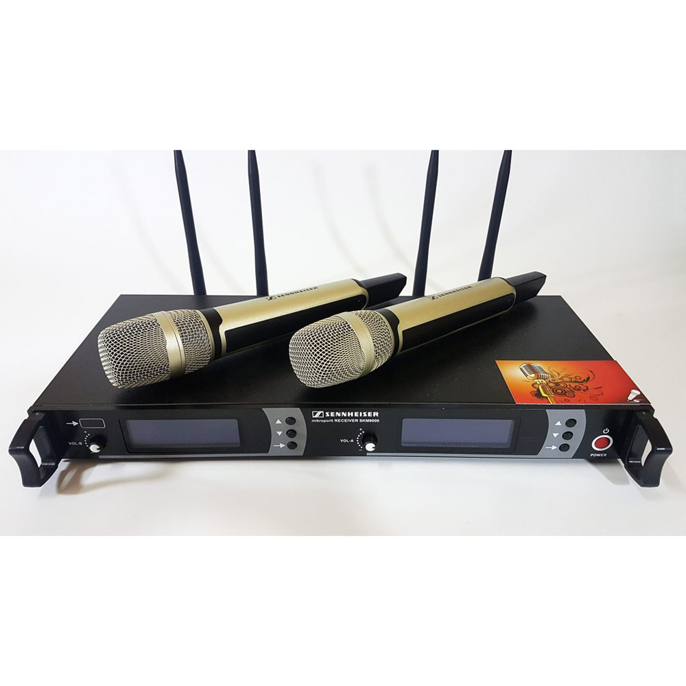 Micro Không Dây Shennheiser SKM 9000 – 4 Râu Micro Karaoke không dây Micro không dây