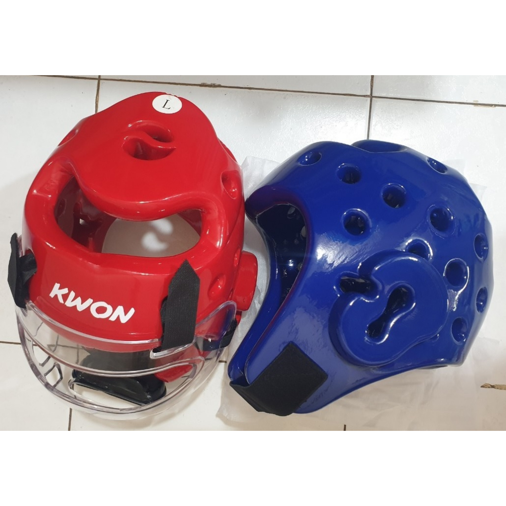 Nón bảo hộ võ thuật, Nón đúc bảo hộ Taekwondo, Karate... , kính nón đúc bảo hộ thoáng khí