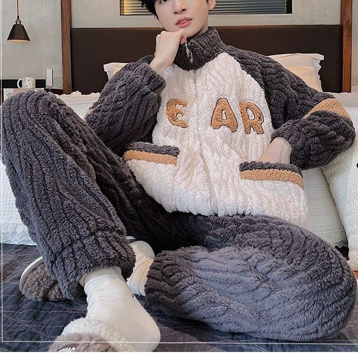 Bộ đồ nam mùa đông cao cấp siêu dày ấm hàng quảng châu xịn