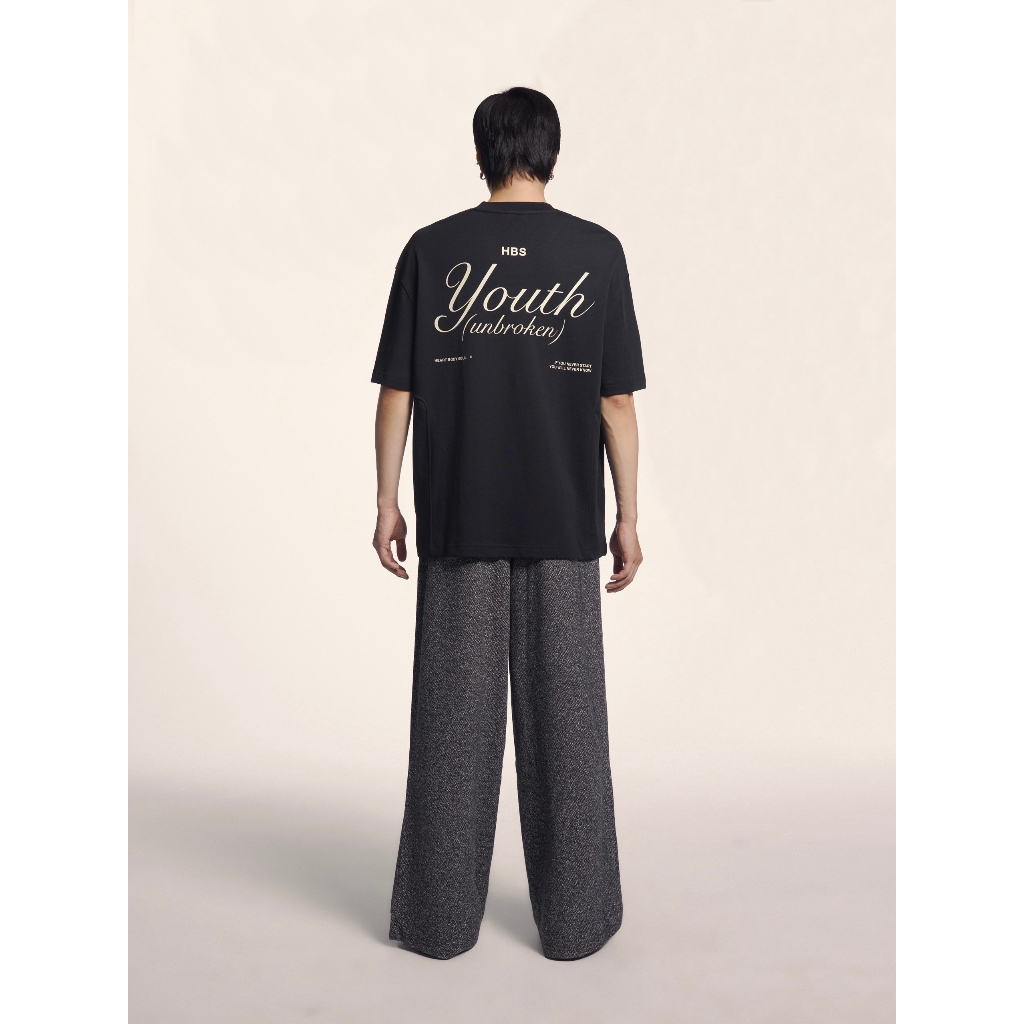 Áo phông thể thao HBS SPORTY T-SHIRT 2.0 - BLACK