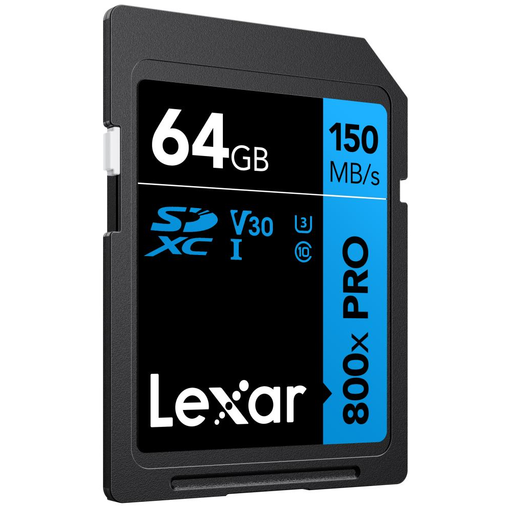 Thẻ nhớ 32GB/ 64GB SDHC/ SDXC Lexar 800X PRO UHS-I BLUE Series, tốc độ đọc lên đến 150Mb/s, ghi hình 4K, BH 5 năm