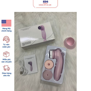 Máy rửa mặt, massage chăm sóc da đầu lông mềm mại - EDS Hàng Mỹ