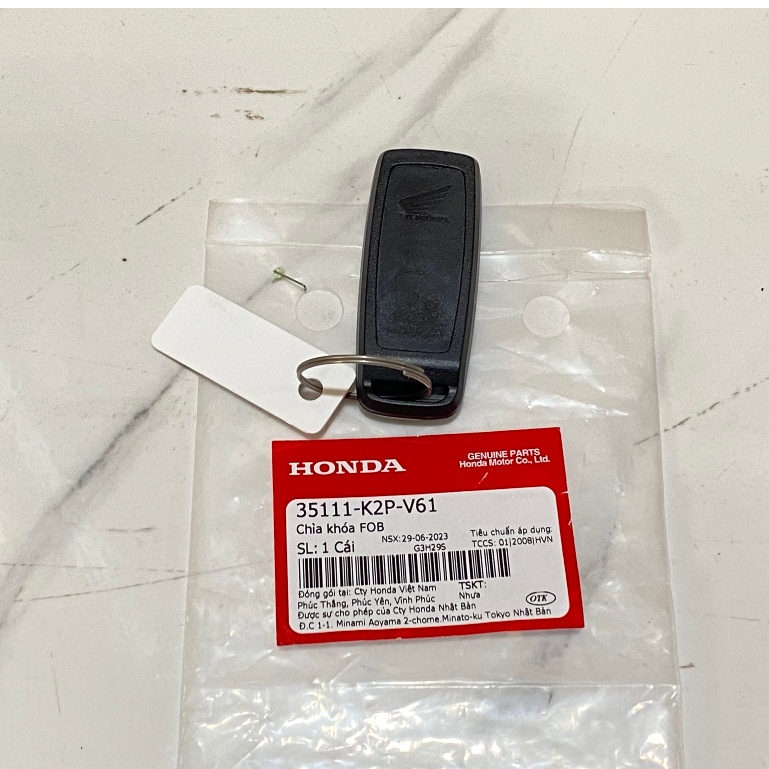 Chìa khóa FOB - Remote HONDA WINNER X V3 năm 2022-2023. Mã SP 35111K2PV61