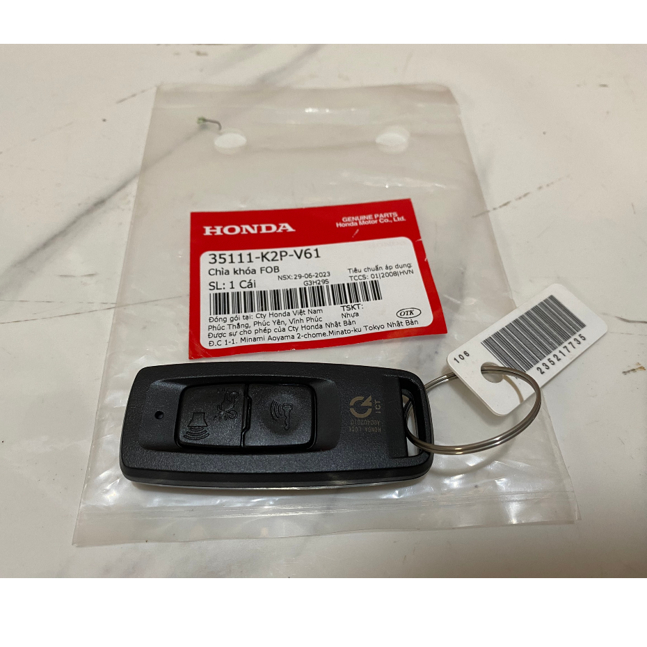 Chìa khóa FOB - Remote HONDA WINNER X V3 năm 2022-2023. Mã SP 35111K2PV61