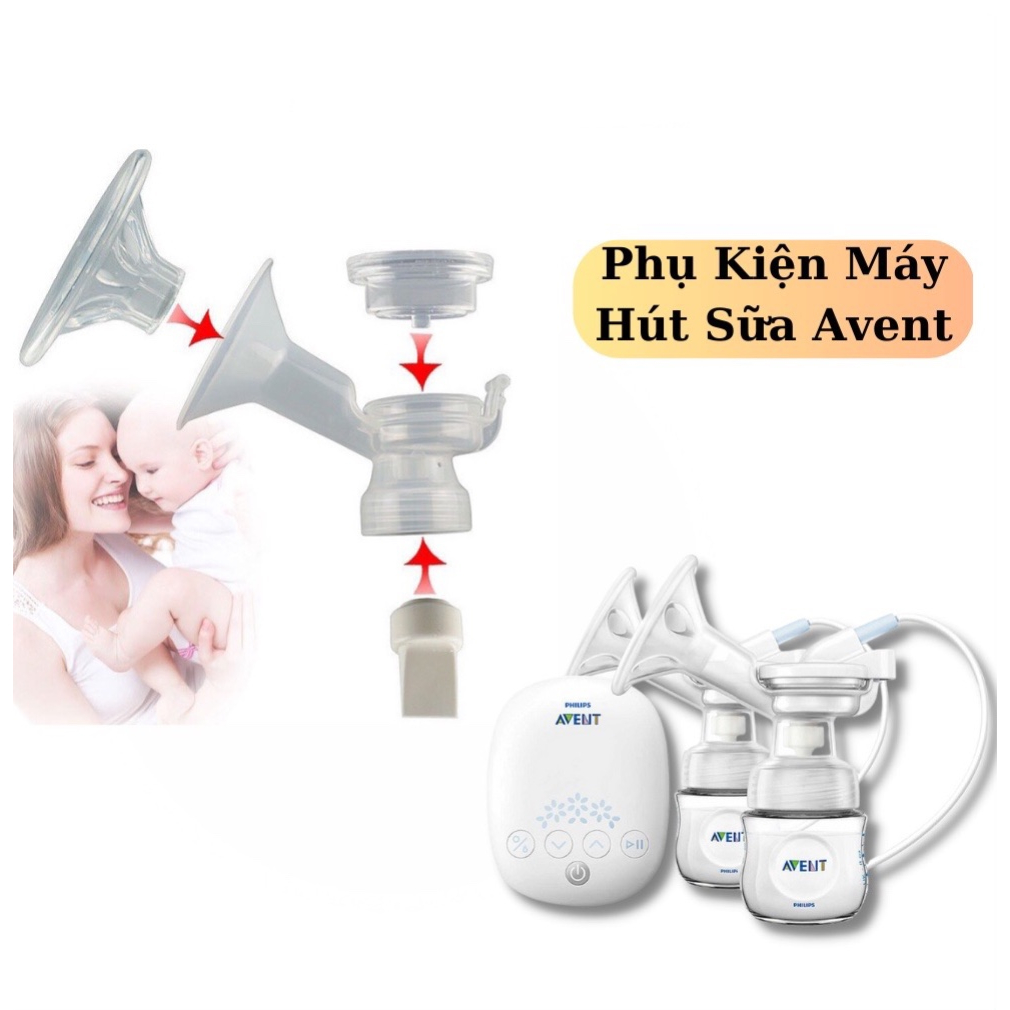 Phụ kiện thay thế cho máy hút sữa Avent / Hoa Tuyết - phụ kiện máy hút sữa điện / tay - Mã 900, 902, 903,300, 301, 303