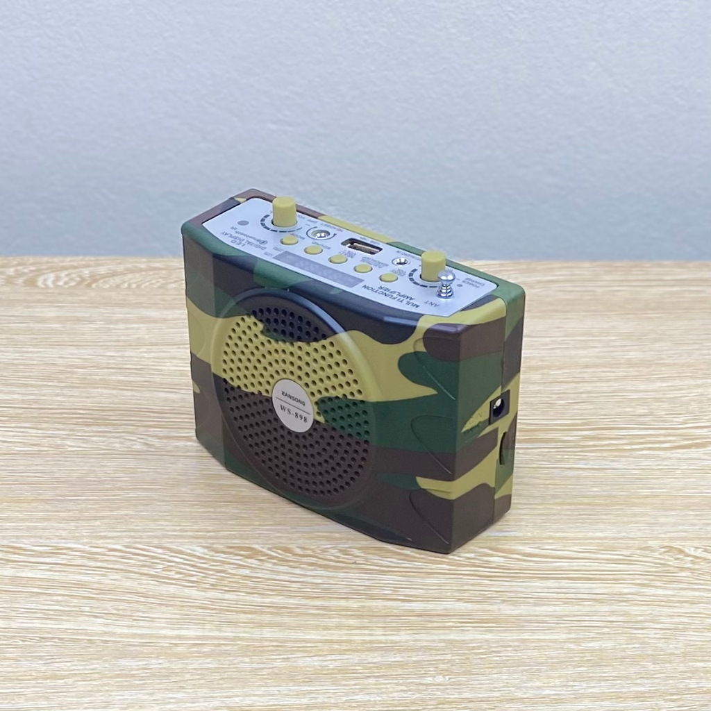 Loa bẫy chim trợ giảng Zansong WS-898 có bluetooth