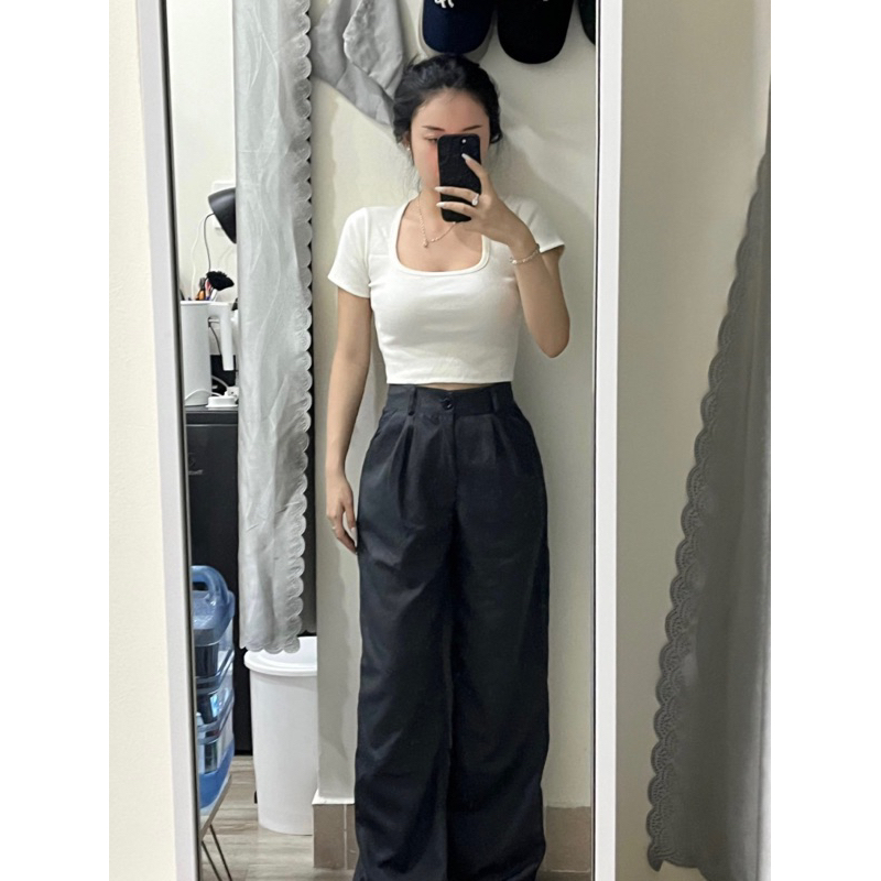 Quần Tây dài một nút
