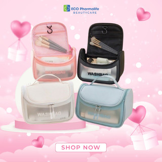Túi đựng mỹ phẩm du lịch trong suốt cao cấp WASHBAG