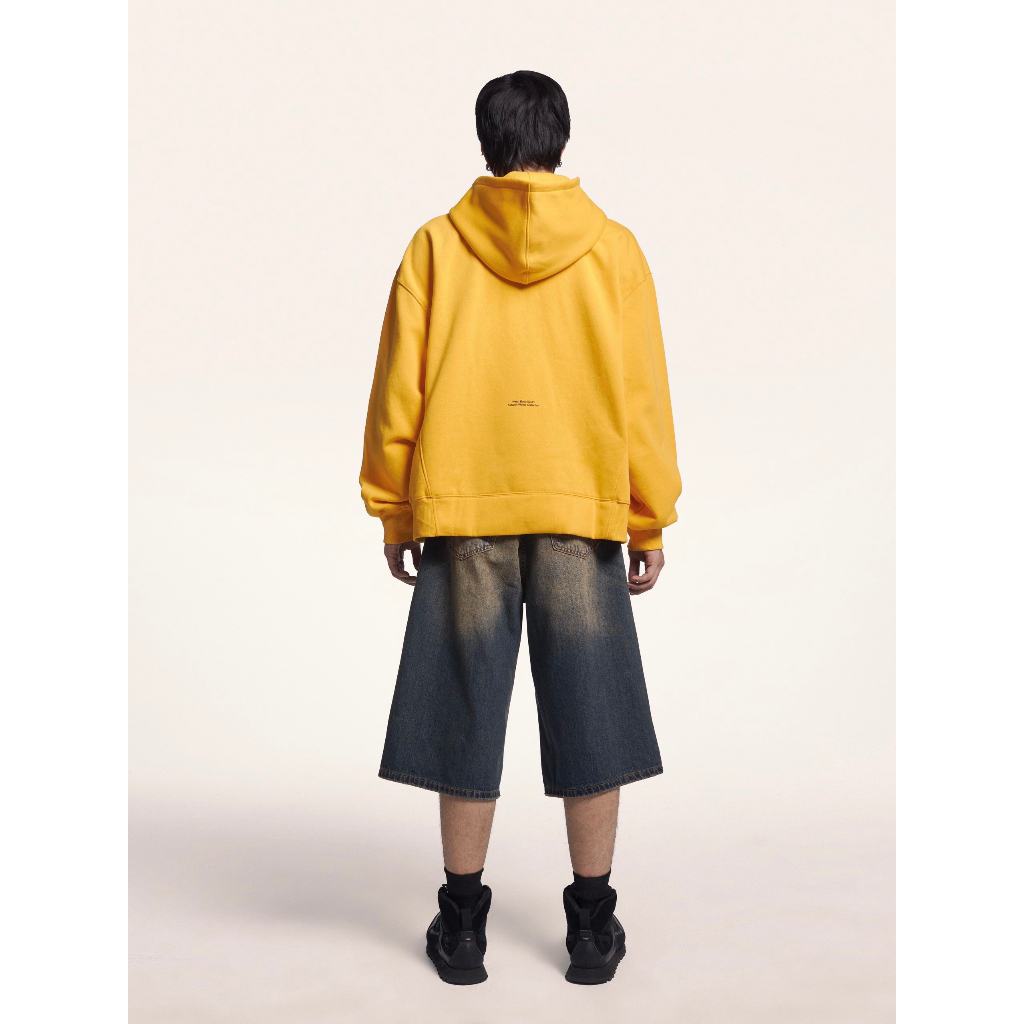 Áo hoodie nỉ bông HBS Graphic Hoodie Yellow