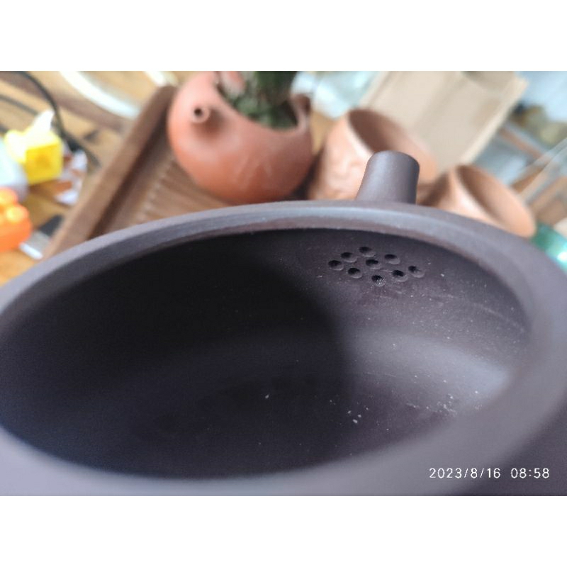 Ấm trà tử sa Nghi Hưng Thạch Biều tử nê 210ml