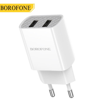 Củ sạc 2 cổng sạc usb BOROFONE Cục sạc siêu bền dùng cho phone samsung xiaomi ...