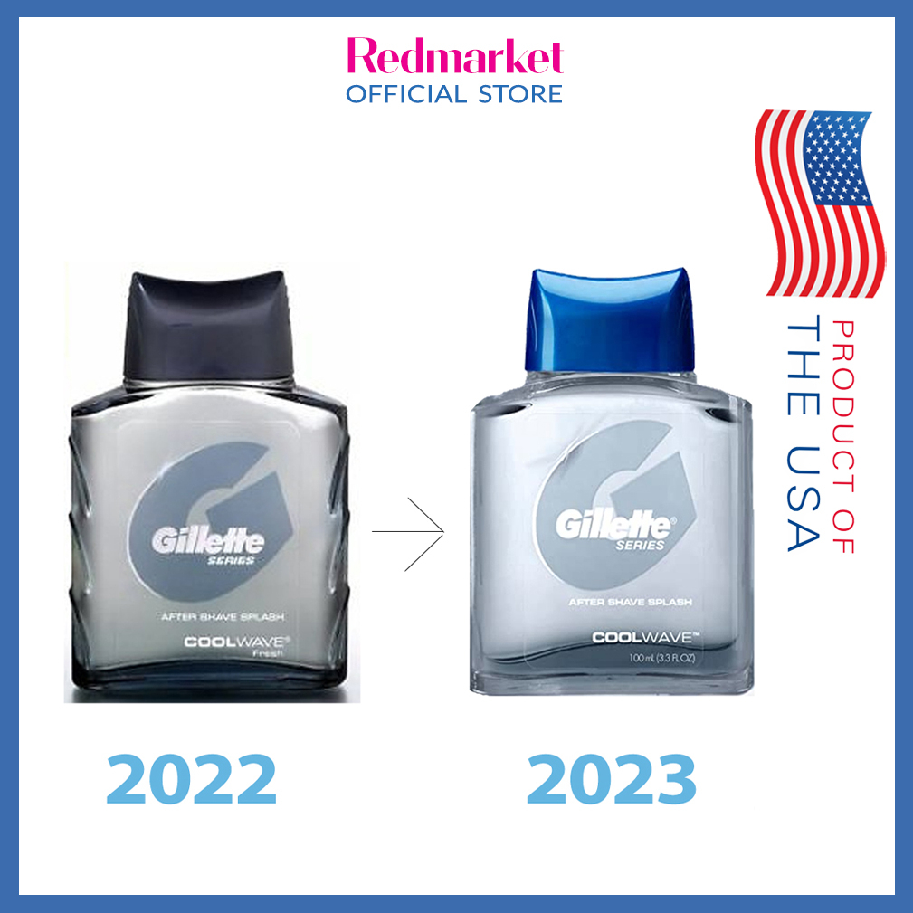 Nước Hoa Dưỡng Da Sau Cạo Râu Gillette After Shave Splash Cool Wave