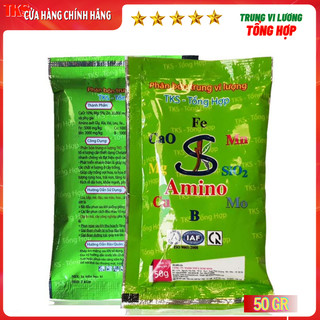 Phân Bón Lá TRUNG VI LƯỢNG TỔNG HỢP 50gr Siêu Tăng Trưởng, Bổ Dưỡng Cho Cây