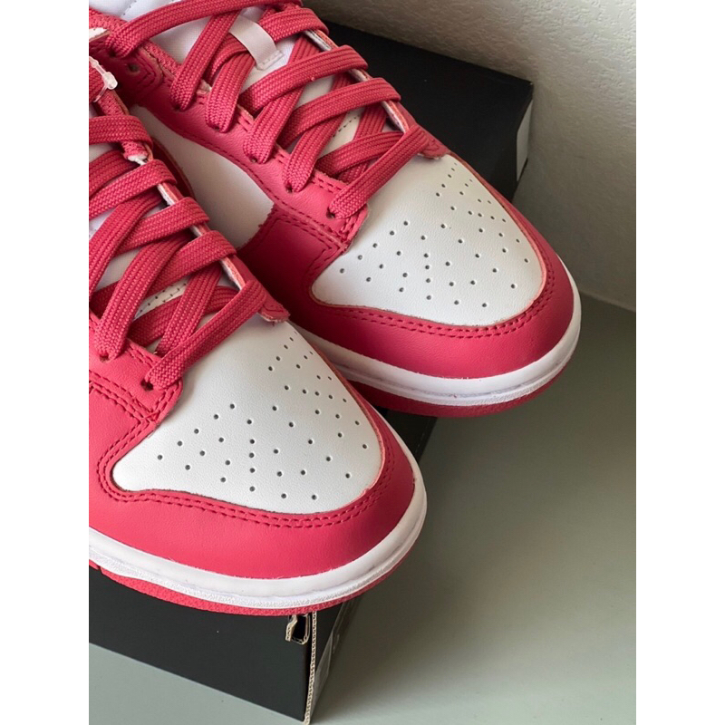 The best dunk!giày sneaker dunk low "teamred/archeo pink"