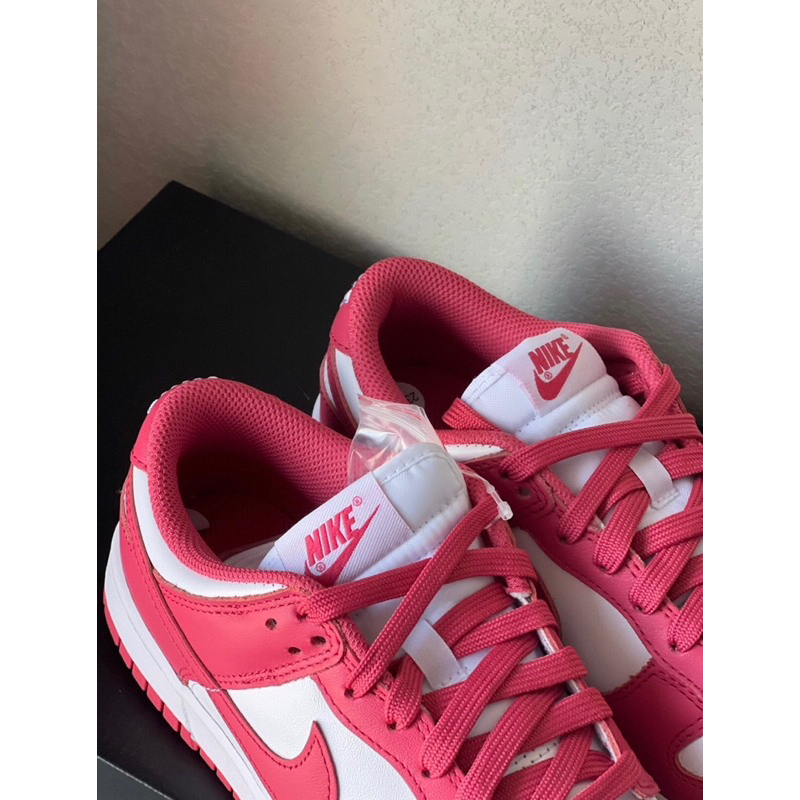 The best dunk!giày sneaker dunk low "teamred/archeo pink"