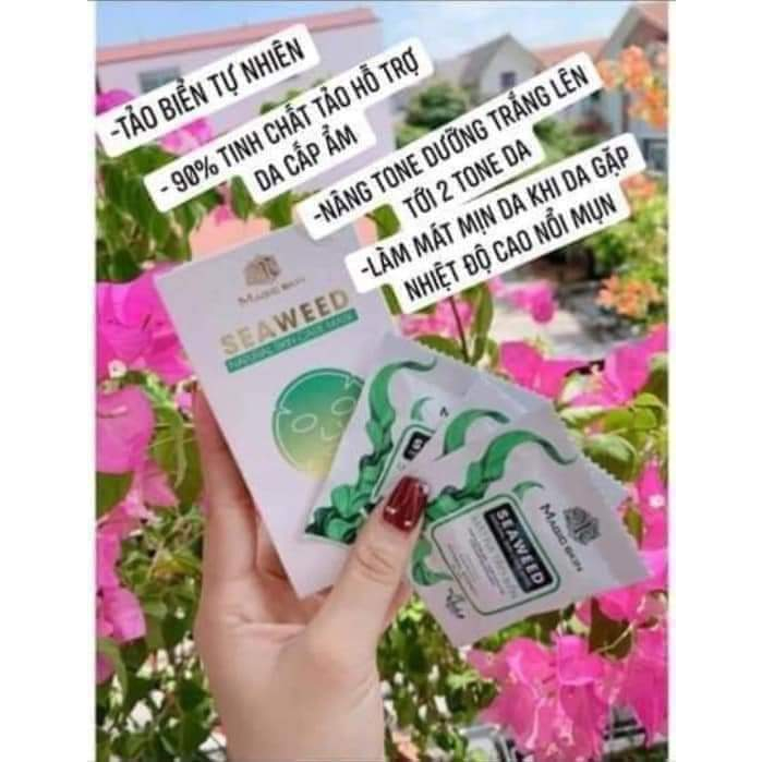 Cấy trắng da tảo biển tươi siêu mịn, siêu trắng