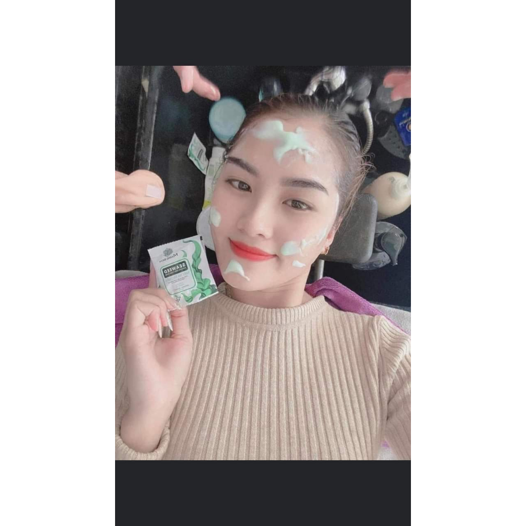 Cấy trắng da tảo biển tươi siêu mịn, siêu trắng