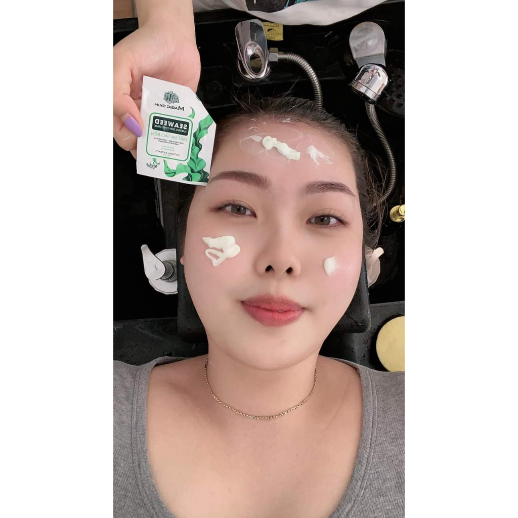 Cấy trắng da tảo biển tươi siêu mịn, siêu trắng
