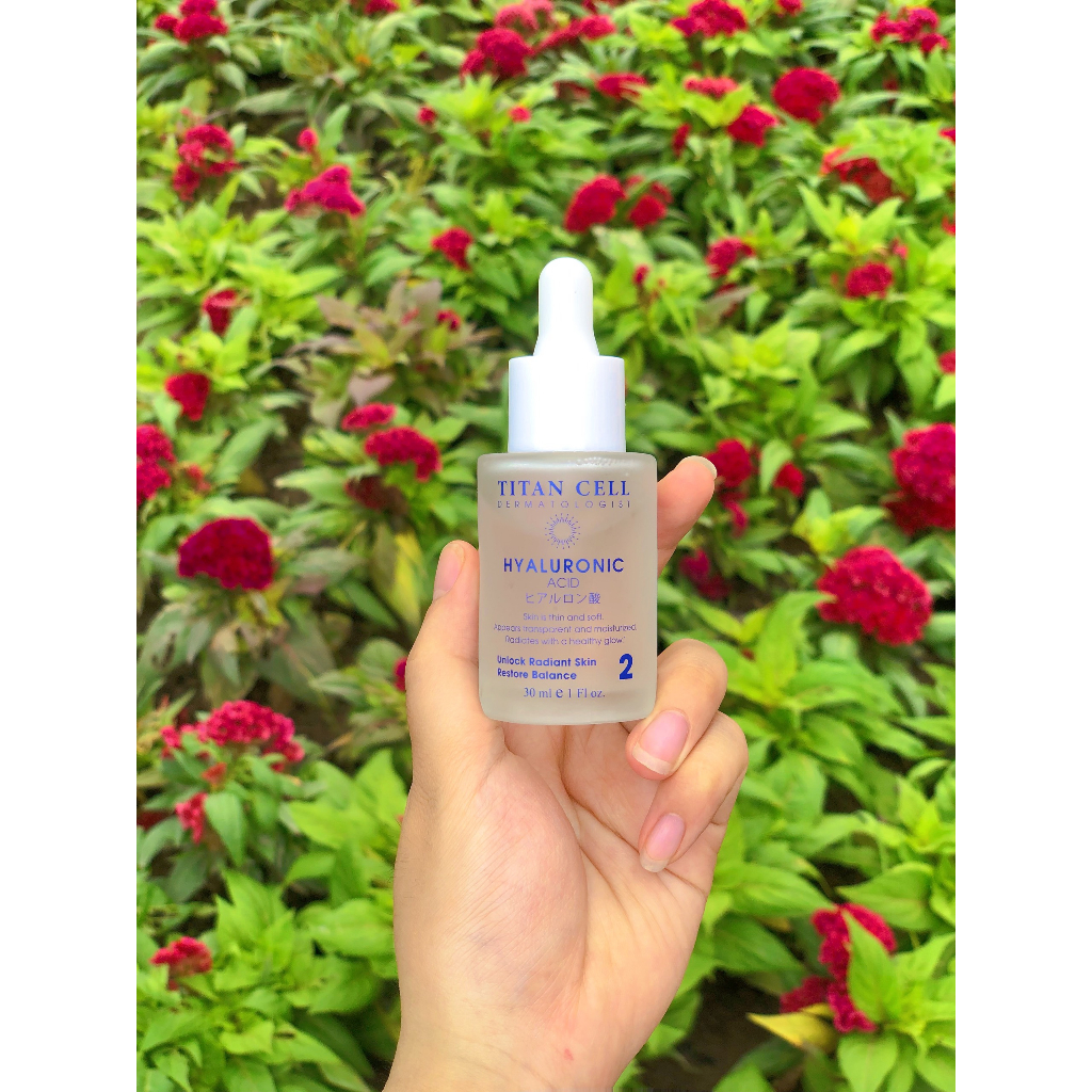 Tinh Chất Serum HYALURONIC ACID TITAN CELL, Cấp Ẩm, Phục Hồi & Tái Tạo Da - 30ml