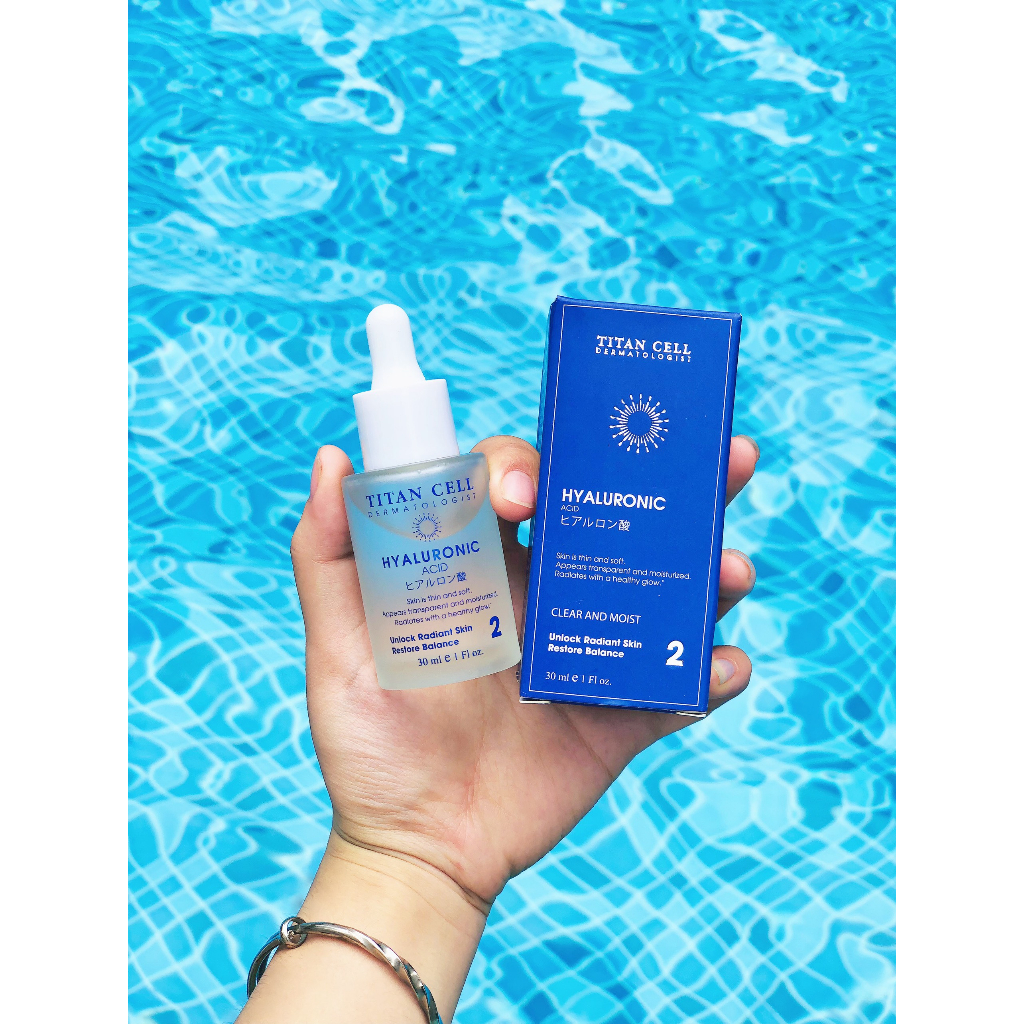 Tinh Chất Serum HYALURONIC ACID TITAN CELL, Cấp Ẩm, Phục Hồi & Tái Tạo Da - 30ml