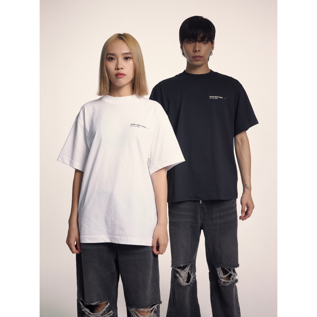 Áo phông HBS PRINTED LOGO T-SHIRT - BLACK