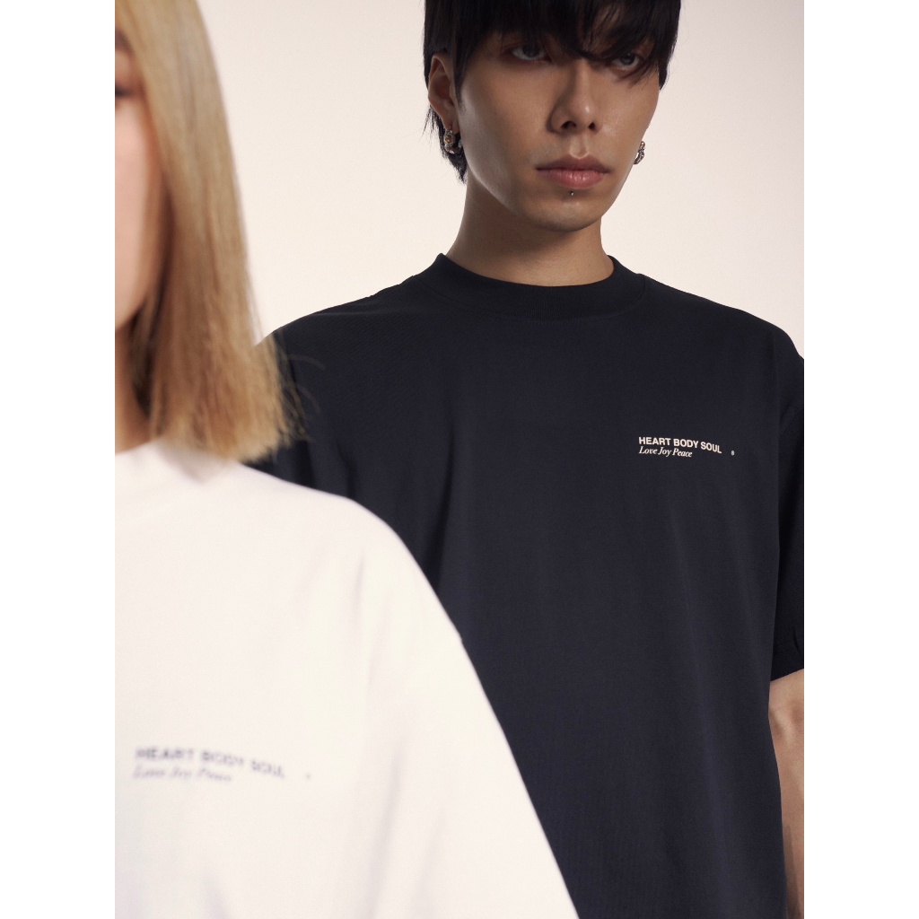 Áo phông HBS PRINTED LOGO T-SHIRT - BLACK