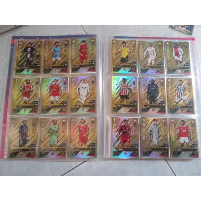 Thẻ Limited Edition 22/23  mùa mới nhất